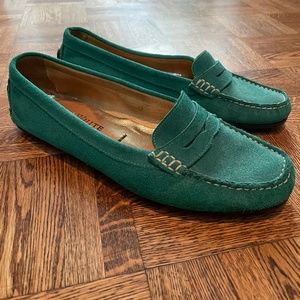 Ron White suede loafers